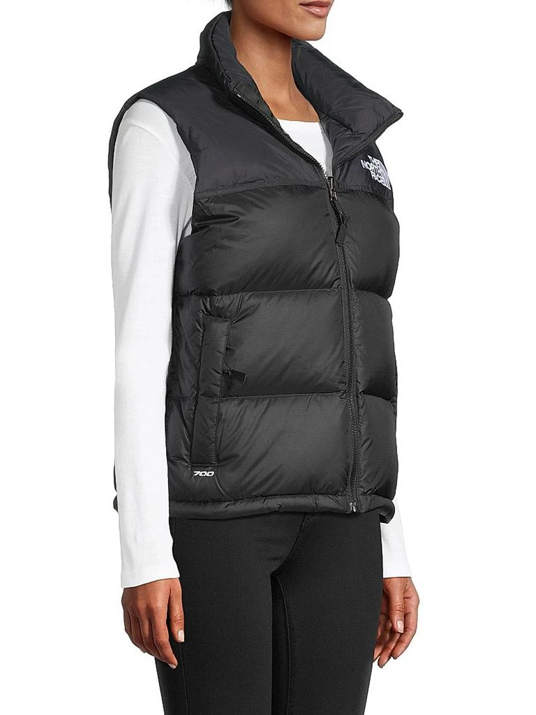 The North Face Retro Nuptse Logo Down Vest 4