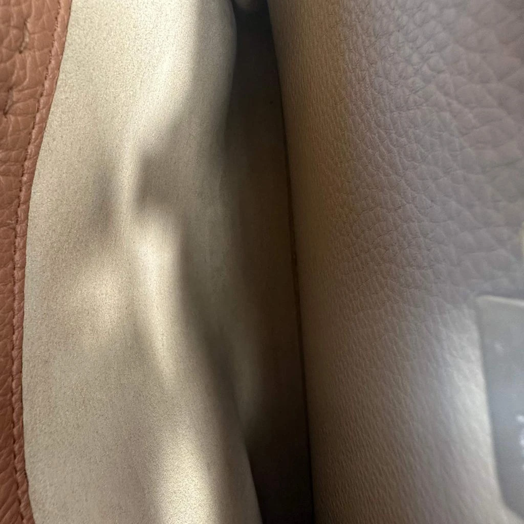Fendi Fendi Brown Leather Medium Peekaboo Bag 8