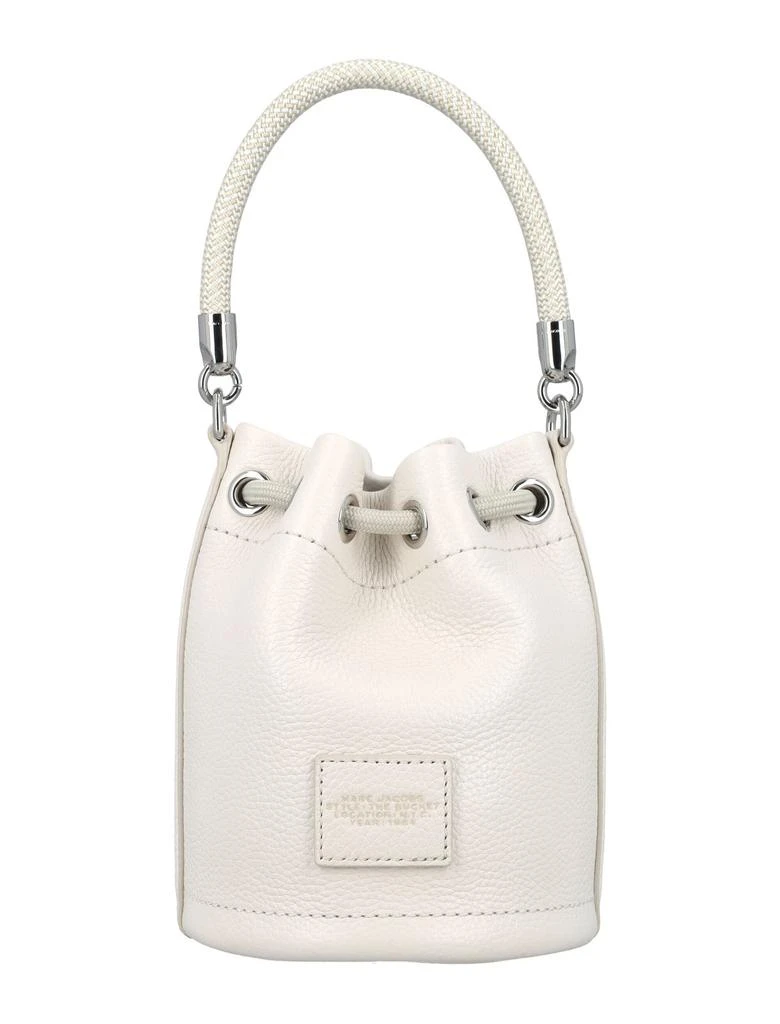 Marc Jacobs Marc Jacobs Logo Debossed Drawstring Mini Bucket Bag 2