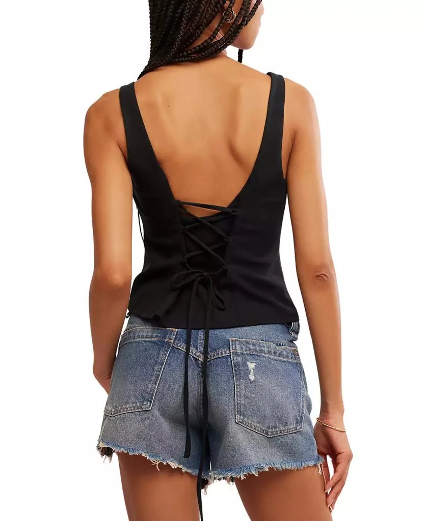 Free People Women's A Moment In Time Corset Vest 2