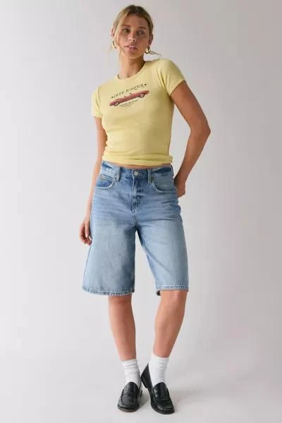 Urban Outfitters Sports Car Vintage Graphic Baby Tee 3