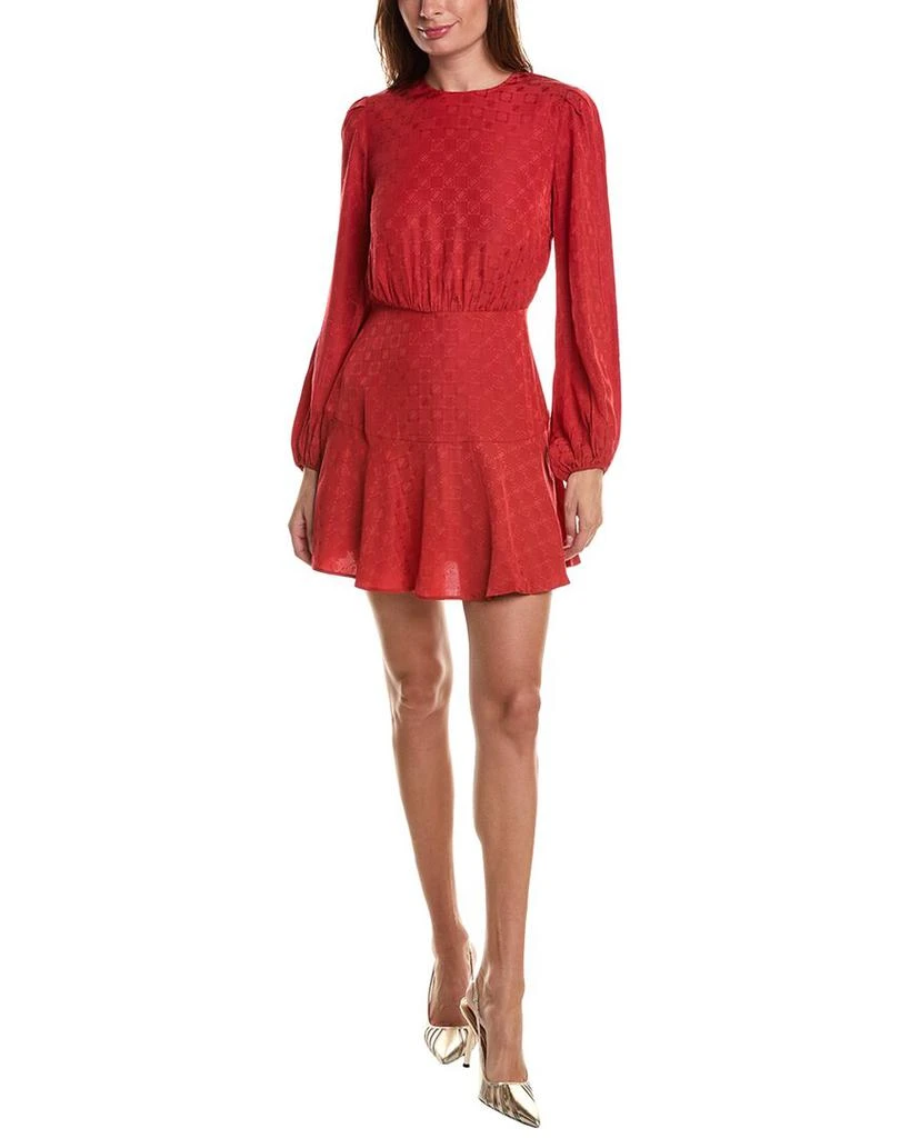 Maje Jacquard Mini Dress 1