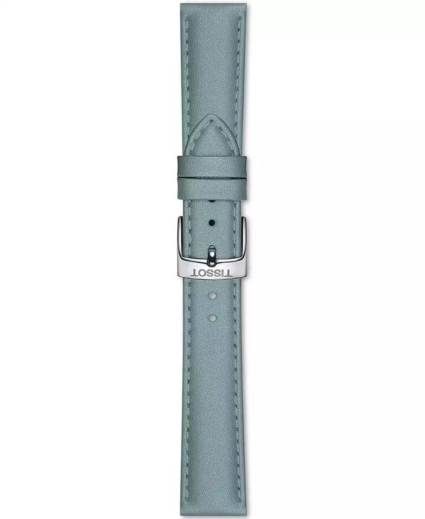 Tissot Women's Carson Premium Lady Moonphase Blue Leather Strap Watch 32mm 4