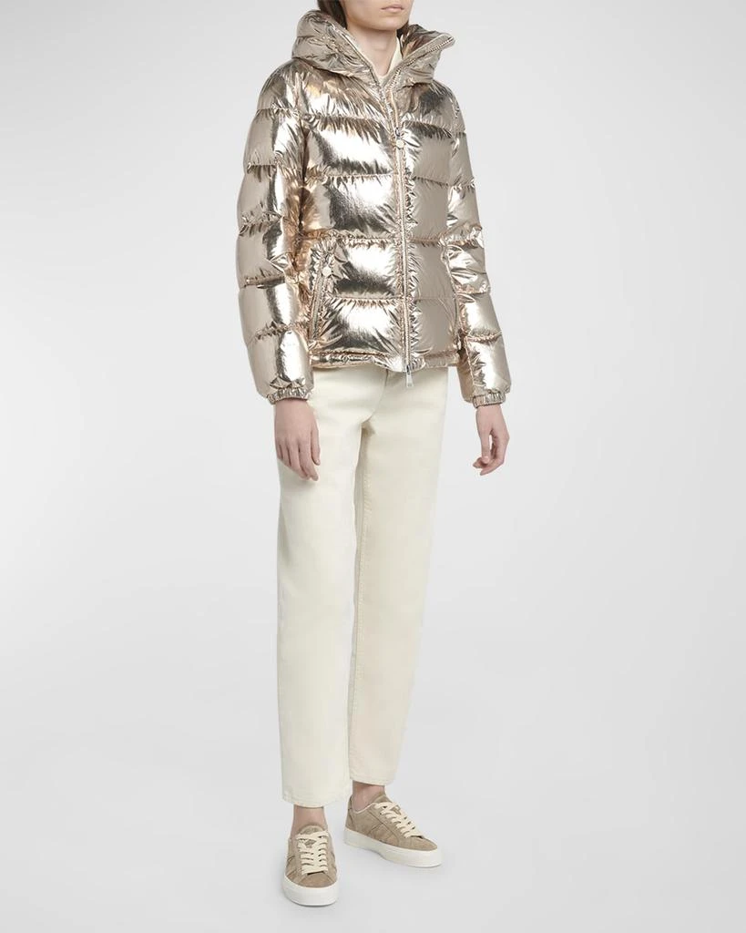 Moncler Douros Metallic Puffer Jacket 3