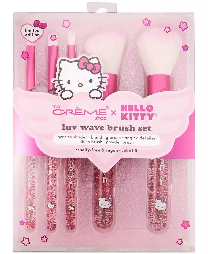 The Creme Shop 5-Pc. Hello Kitty Luv Wave Brush Set 1