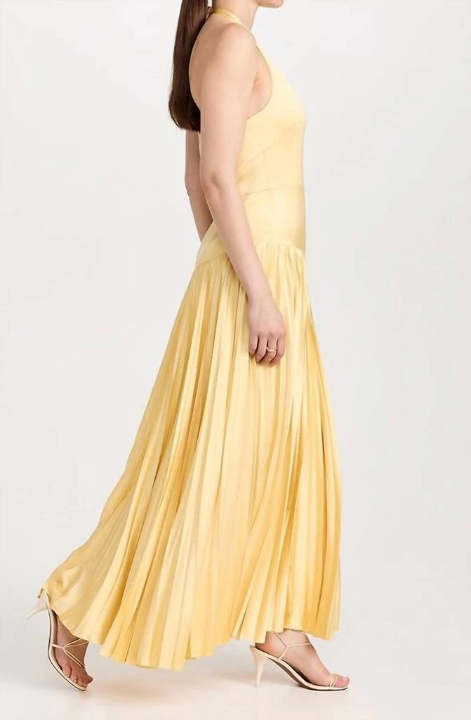 Alexis Saab Dress In Light Yellow 3