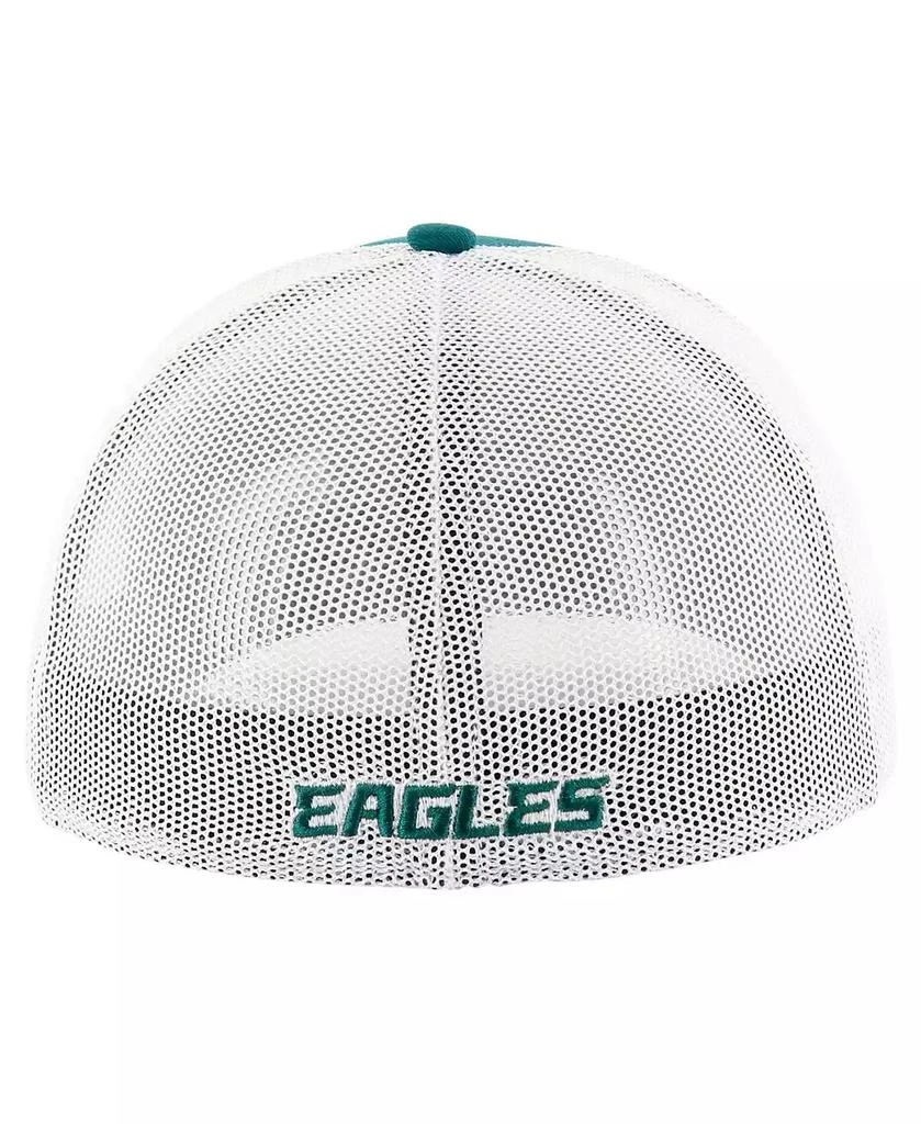 47 Brand Men's Midnight Green/White Philadelphia Eagles Thrash Trophy Flex Hat 2