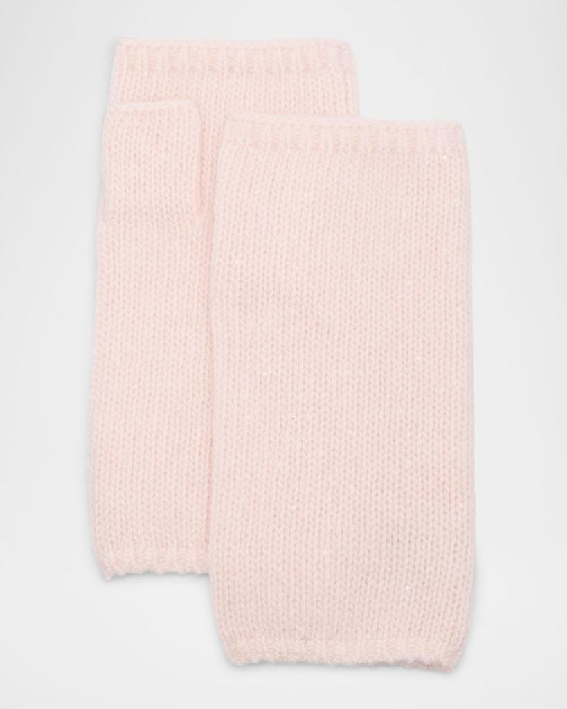 Carolyn Rowan Cashmere Short Fingerless Gloves