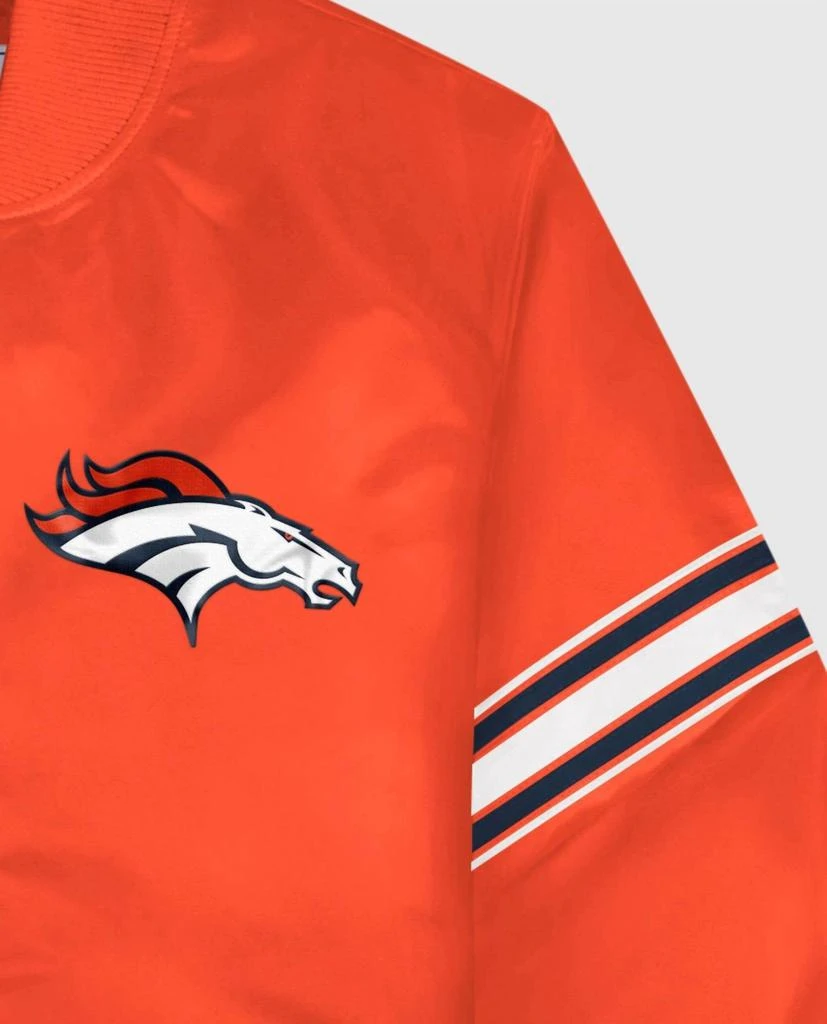 Starter Starter - Men's Denver Broncos Satin Full-snap Jacket 3