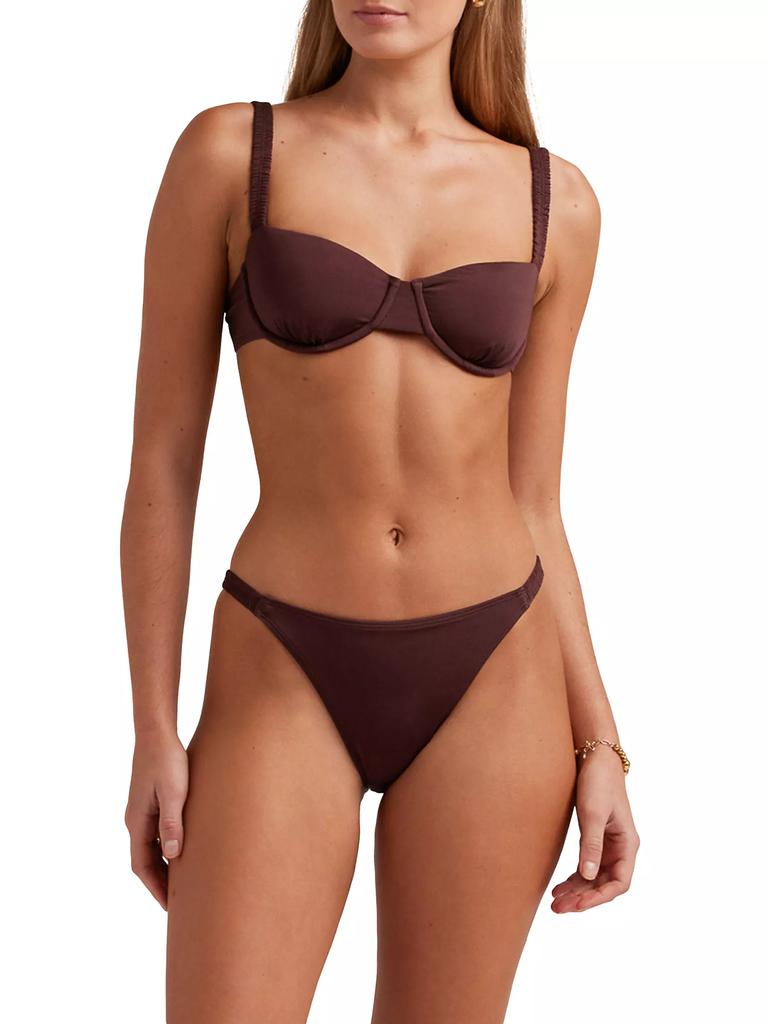 Peony Holiday Balconette Bikini Top