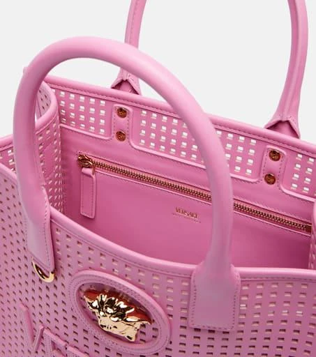 Versace La Medusa Small leather tote bag 3