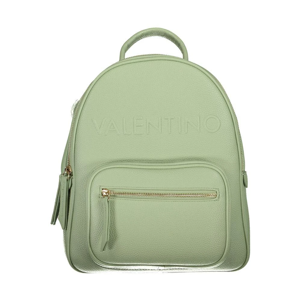 Shop Mario Valentino Green Polyethylene Backpack on Sale at  display picture 3