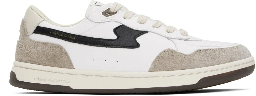 Stepney Workers Club White & Beige Pro-Cup 01 S-Strike Sneakers 1