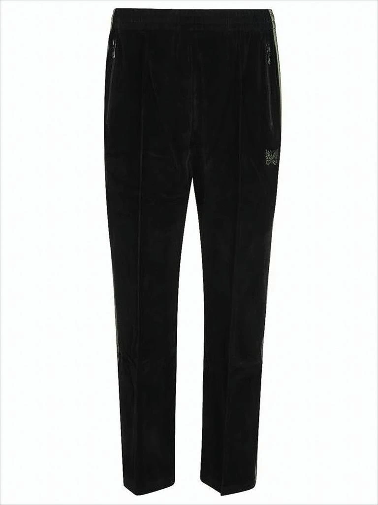 Needles Velvety Jogger Pants with Distinctive Side Stripe