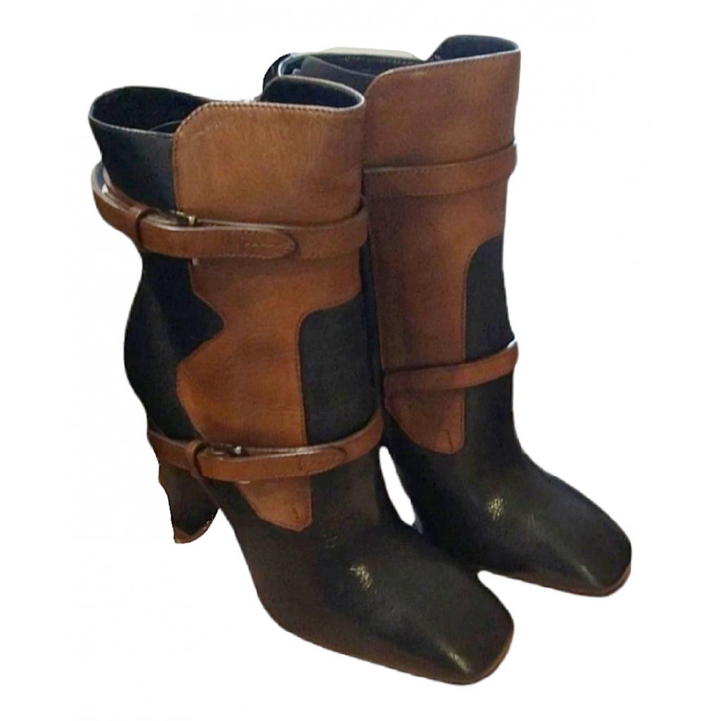 Prada Prada Leather ankle boots