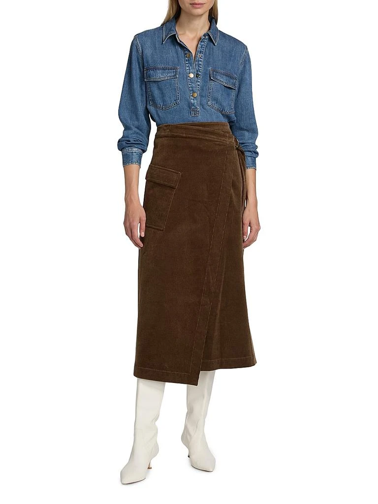 Rails Ports Denim Top 2