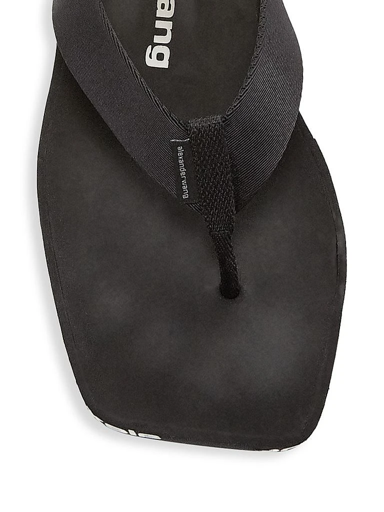 Alexander Wang AW Thong Wedge Mules 4