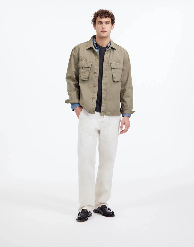 Madewell Utility Jacket in Garment-Dyed Cotton Twill