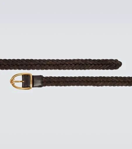 Tom Ford Braided suede belt 4