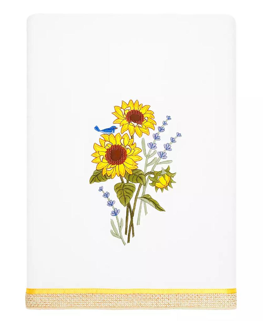 Linum Home Textiles Turkish Cotton Girasol Embellished 3-Pc. Bath Towel Set