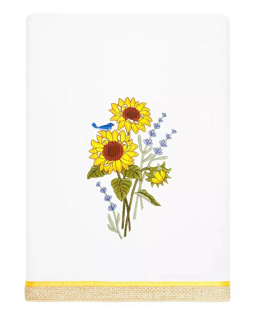 Linum Home Textiles Turkish Cotton Girasol Embellished 2-Pc. 2