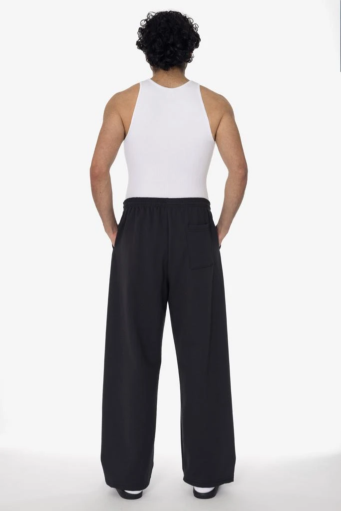 Los Angeles Apparel MWF1045 - 10 oz. Mid-Weight Poly Cotton Fleece Wide Open Bottom Sweatpant 12