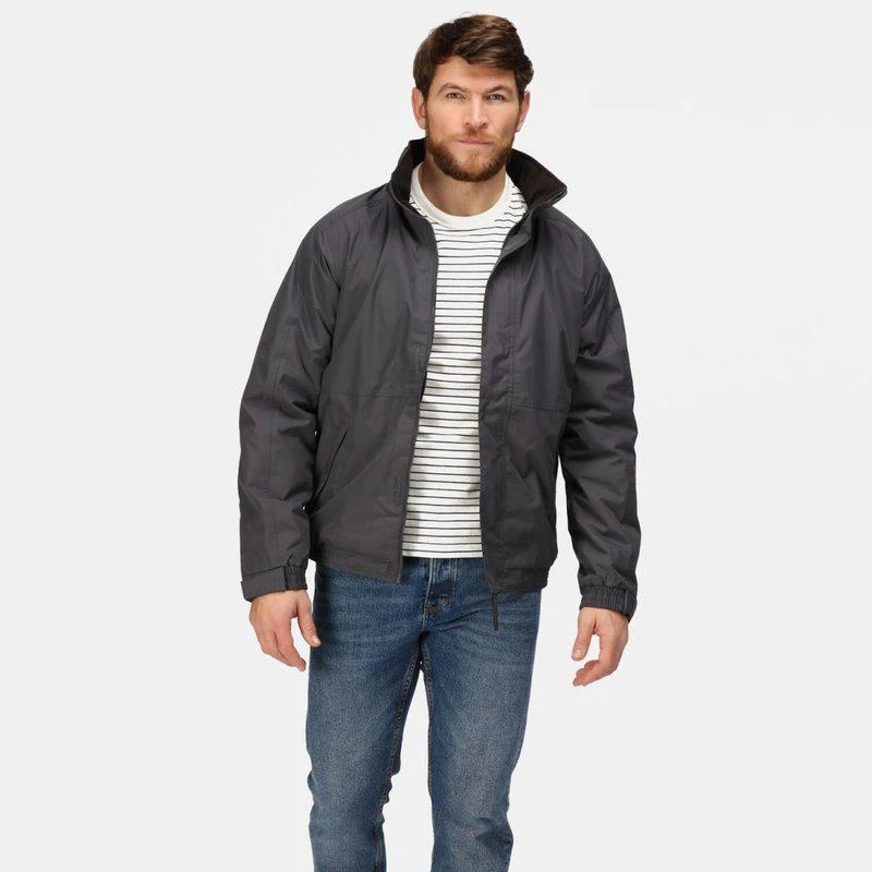 Regatta Dover Waterproof Windproof Thermo-Guard Insulation Jacket Seal Grey/Black 1