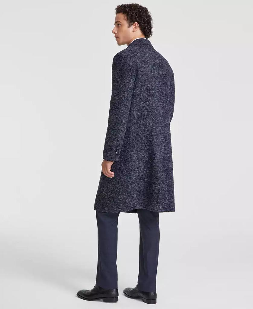 Tommy Hilfiger Men's Modern-Fit Blue Overcoat