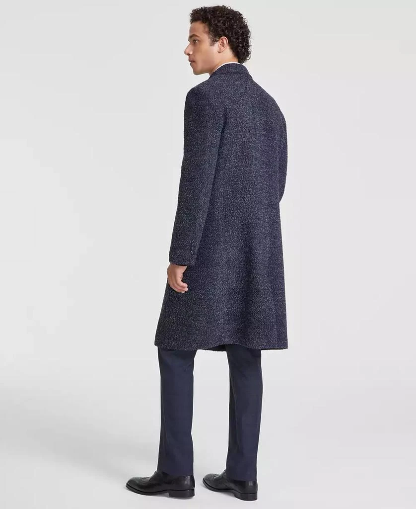 Tommy Hilfiger Men's Modern-Fit Blue Overcoat 2