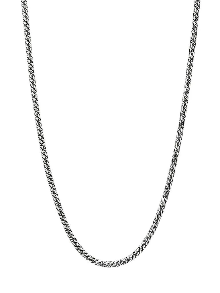 Konstantino Sterling Silver Woven Chain Necklace 1