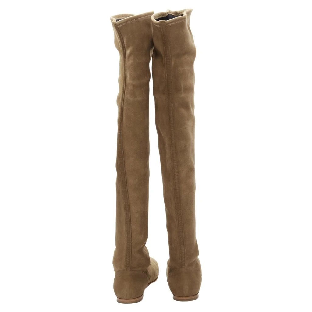 Gianvito Rossi camoscio suede thigh high boots 5