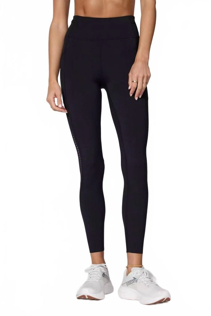 MPG Sport Women
s High Rise Run Tight Leggings In Black