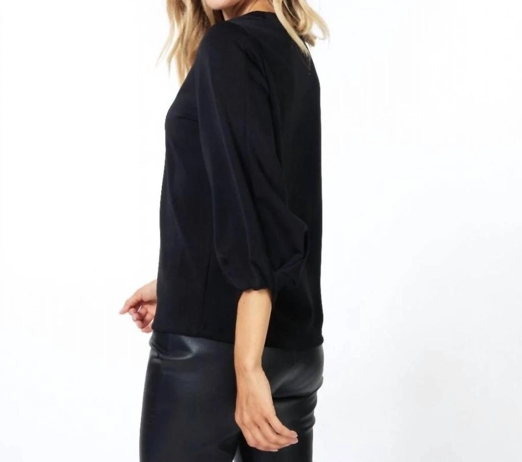 Esqualo Esqualo - Twist Sleeve Top 2