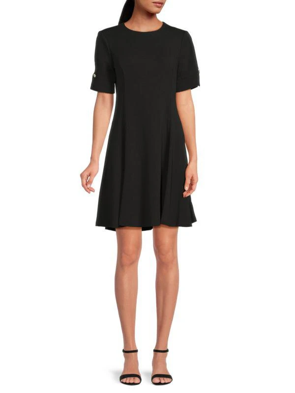 DKNY Mini Fit and Flare Dress 1