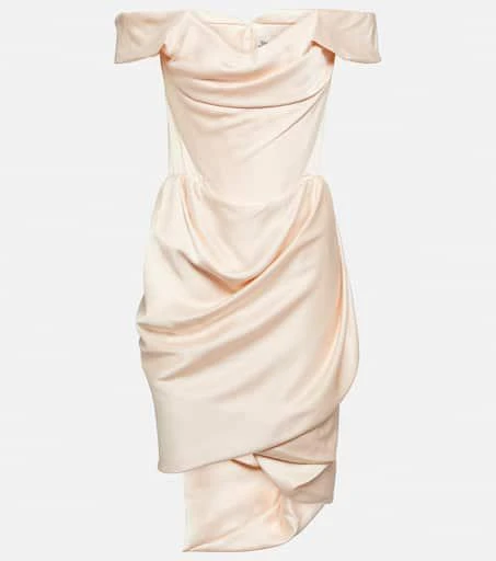 Vivienne Westwood Bridal Nova Cora crêpe satin minidress 1