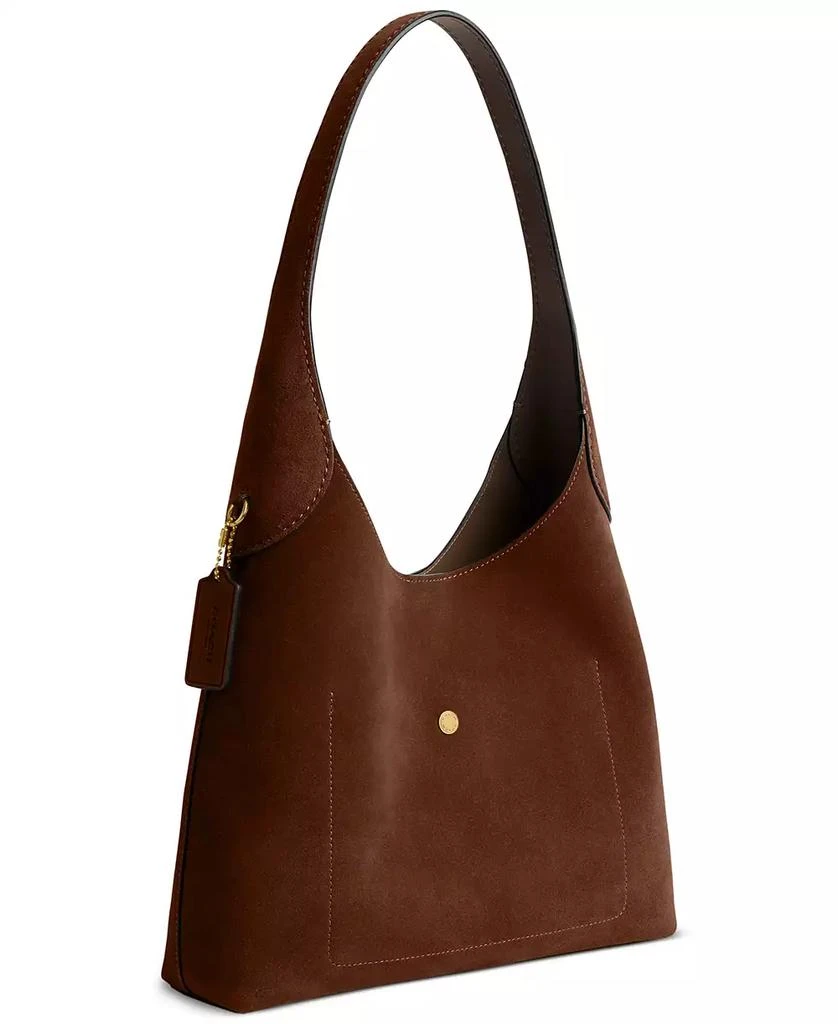 Coach Suede Brooklyn Small Shoulder Bag 28 5