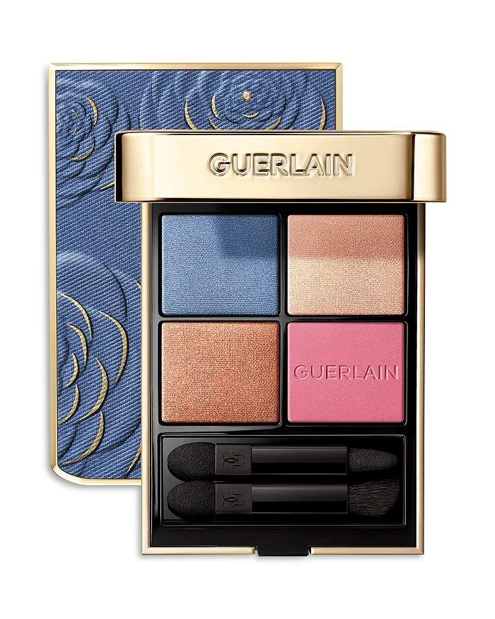 Guerlain Limited Edition Ombres G Quad Denim Blossom Eyeshadow Palette