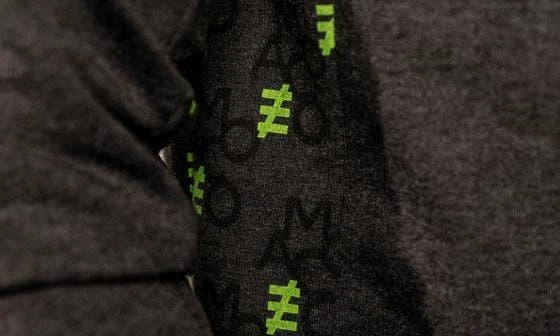 Maceoo Monogram Cotton Blend Logo Zip Hoodie 8