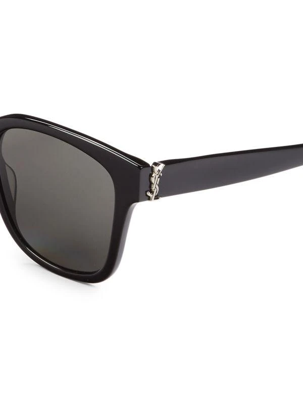 Saint Laurent 55MM Square Sunglasses 3