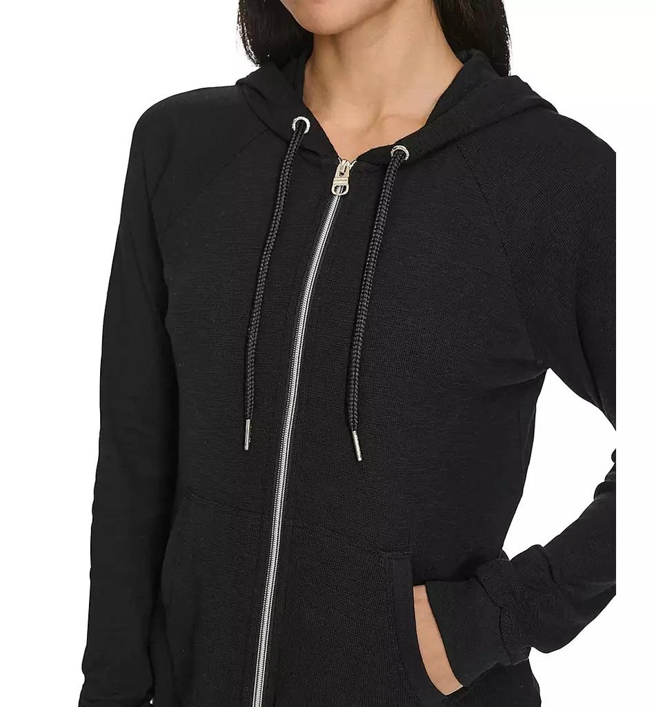 Calvin Klein Ruched-Sleeve Zip Hoodie 5