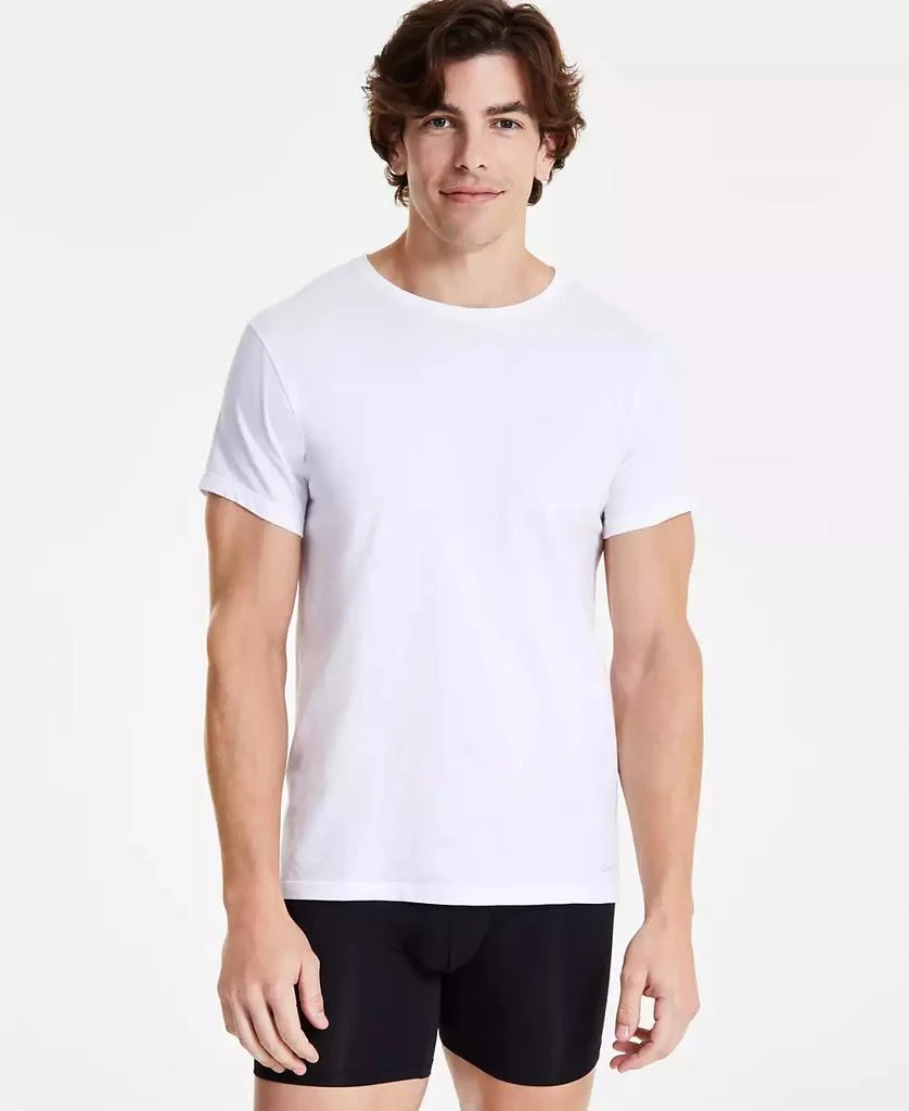 Calvin Klein Men's 5-Pack Cotton Classics Crew Neck Undershirts, Created for Macy's 2