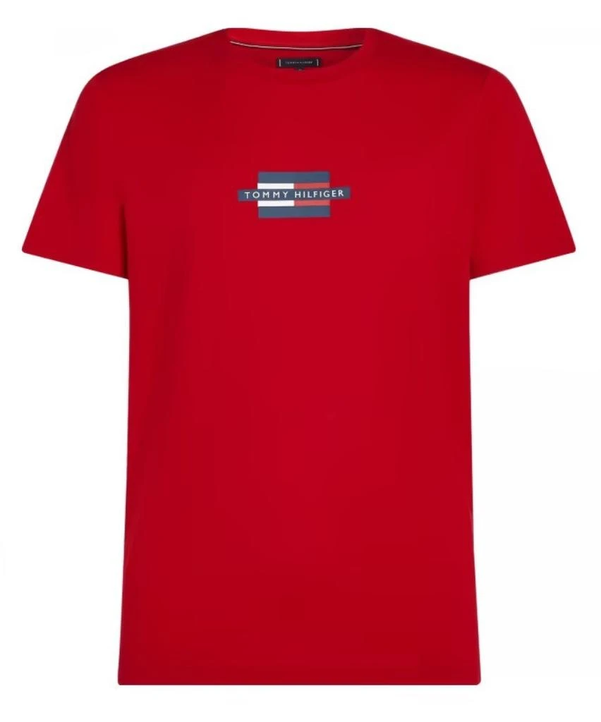 Tommy Hilfiger Tommy Hilfiger Flag Logo Printed T-Shirt 1