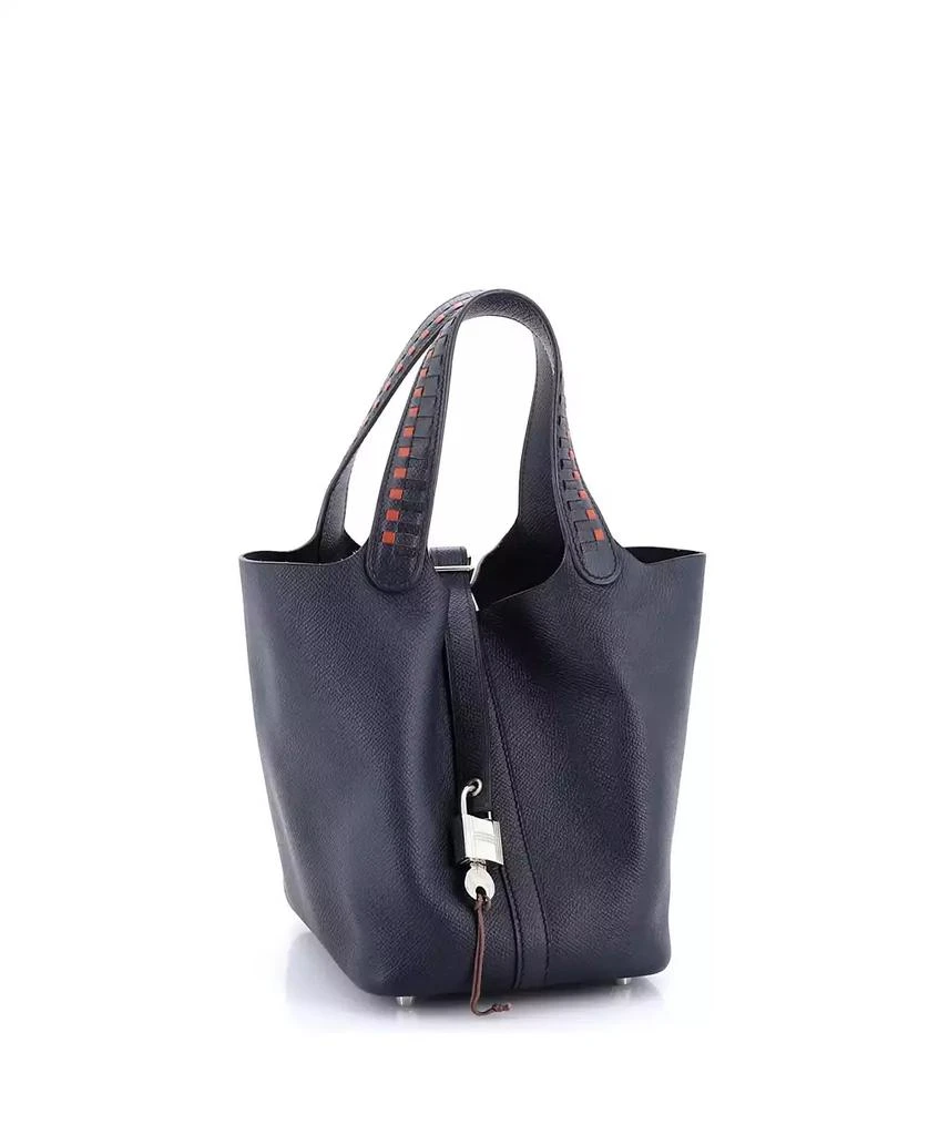 Pre-Owned HERMÉS PM Picotin Lock Bag Tressage Epsom 2