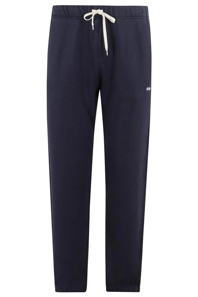 Autry Blue Cotton Joggers