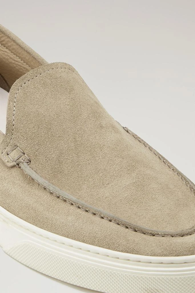 WO-FOOTWEAR Suede Leather Loafers - Men - Beige 5