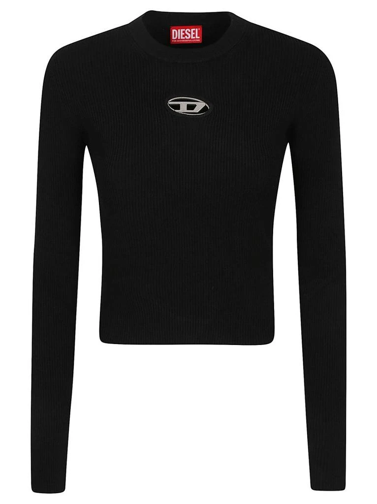 Diesel Soft Ribbed Knit Top 2