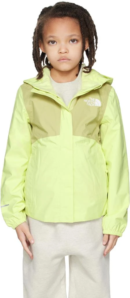 The North Face Big Kids Green Antora Rain Jacket