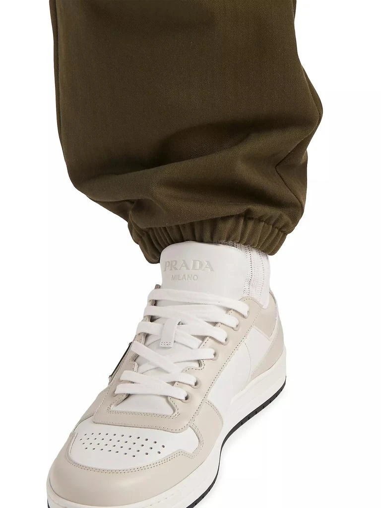Prada Men's Downtown Leather Sneakers 2
