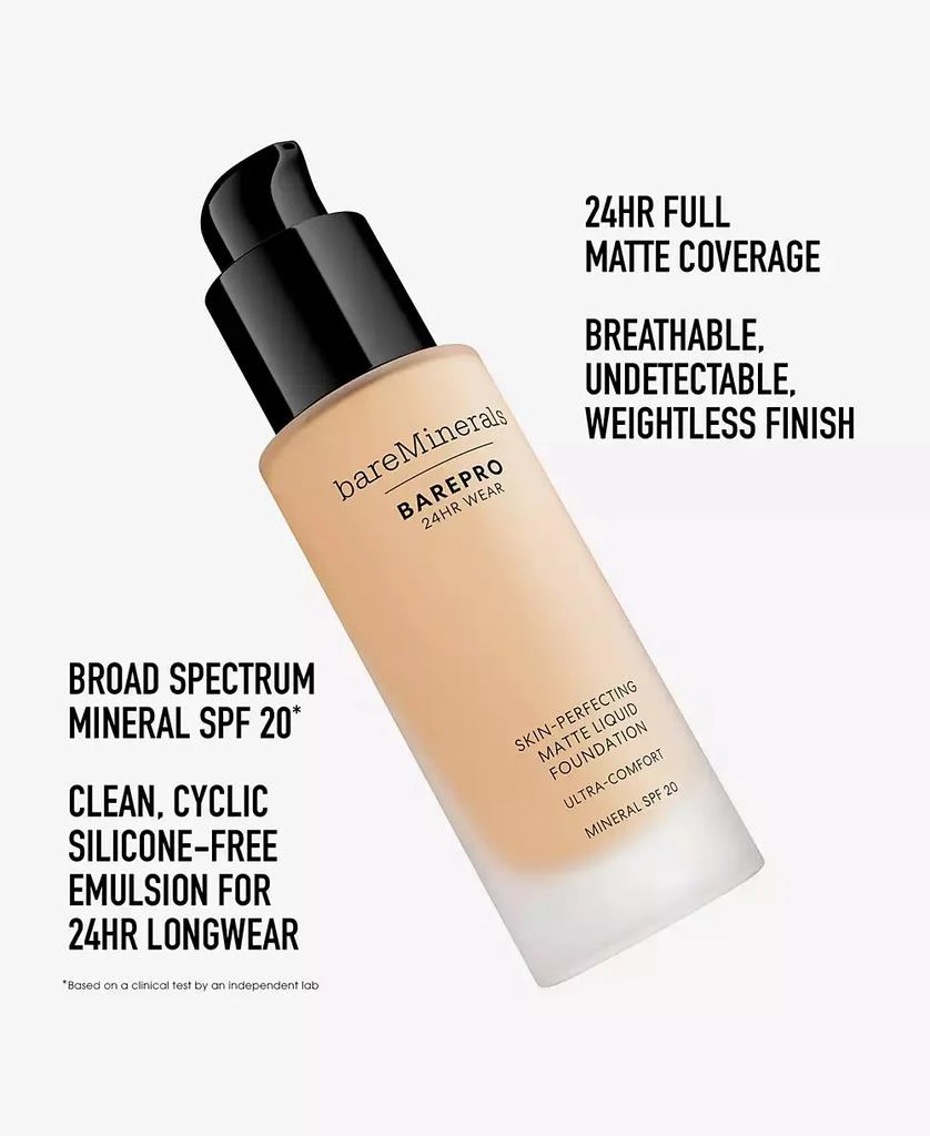 BareMinerals BAREPRO 24hr Wear Matte Liquid Foundation SPF 20 6