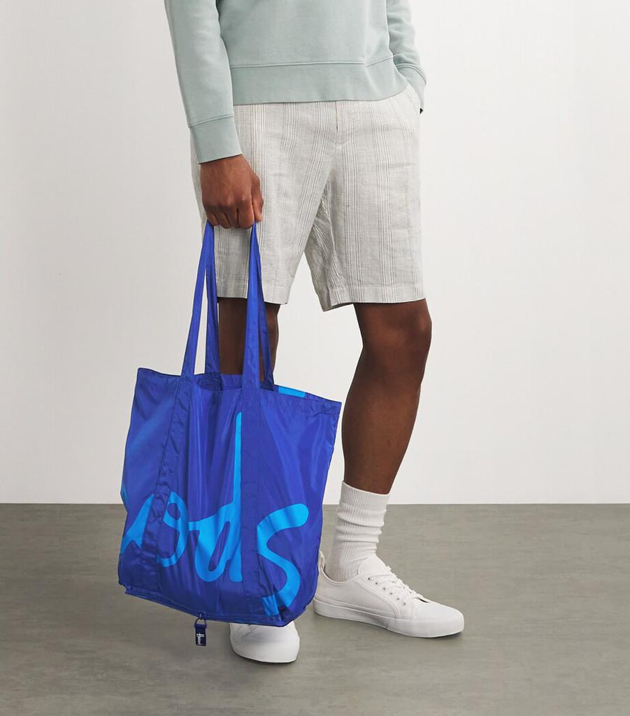 Harrods Logo Pocket Shopper Bag